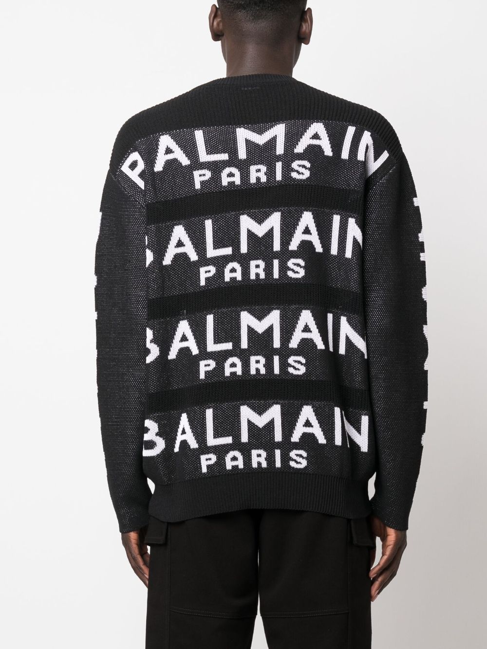 Balmain on sale maglia nera