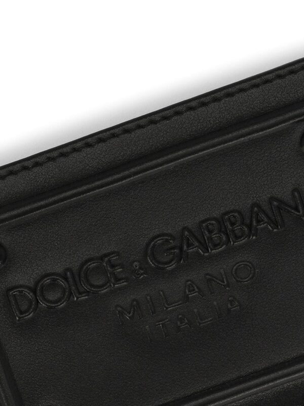 DOLCE & GABBANA PORTA CARTE NERO