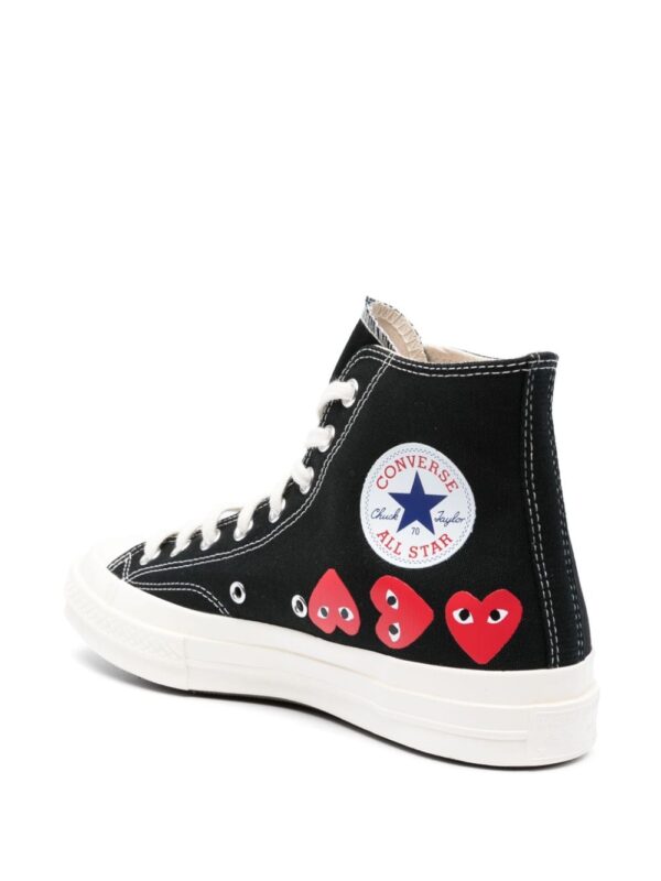 COMME DES GARCONS SNEAKERS NERE
