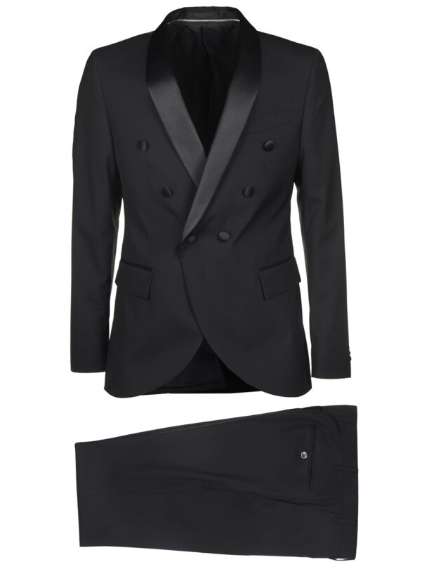 CORNELIANI ABITO NERO SMOKING