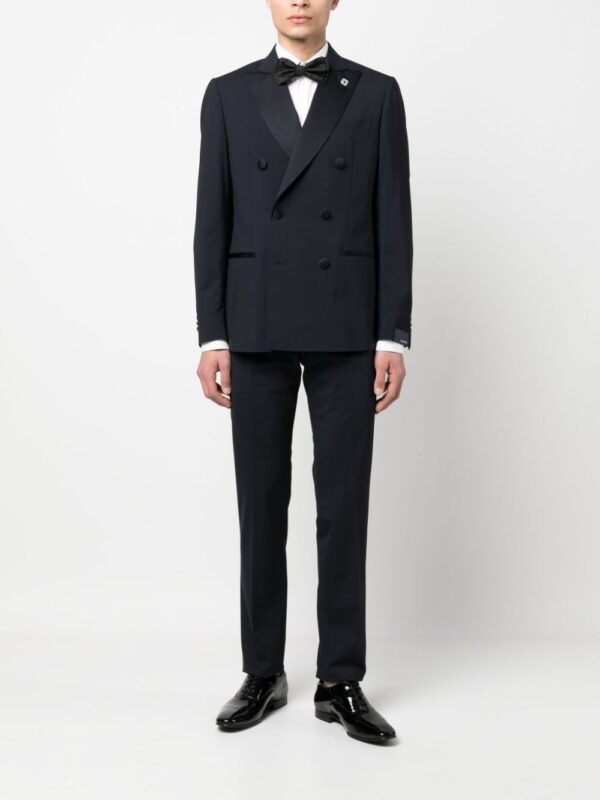 LARDINI SMOKING BLU NOTTE