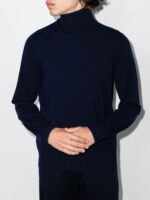 BRUNELLO CUCINELLI MAGLIA BLU