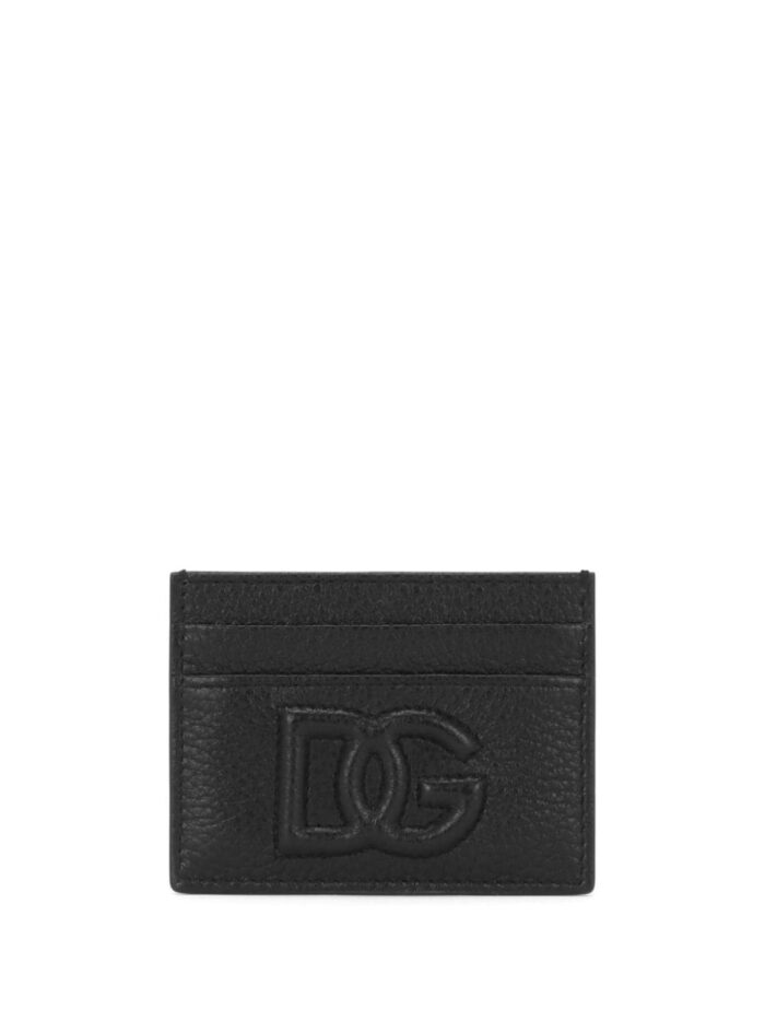 DOLCE & GABBANA PORTACARTE NERO