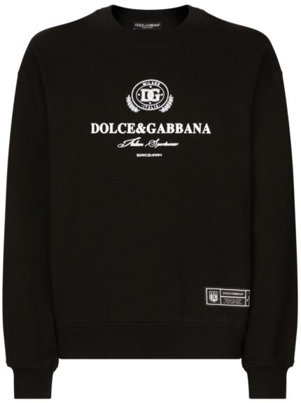 DOLCE & GABBANA FELPA NERA