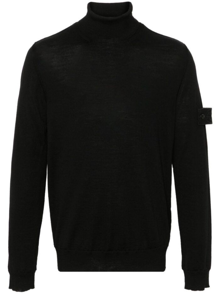 STONE ISLAND MAGLIA NERA