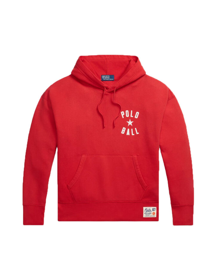 POLO RALPH LAUREN FELPA ROSSA 710950743001