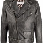 GOLDEN GOOSE GIUBBOTTO NERO