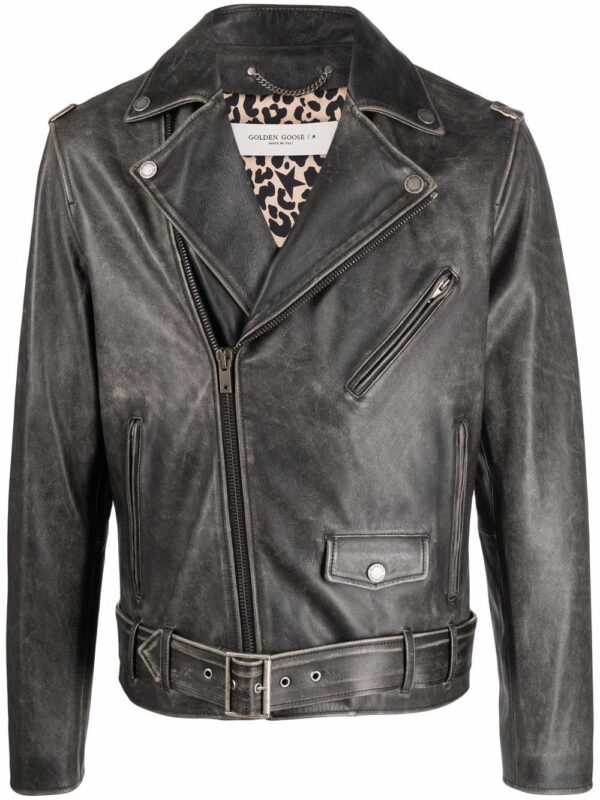 GOLDEN GOOSE GIUBBOTTO NERO