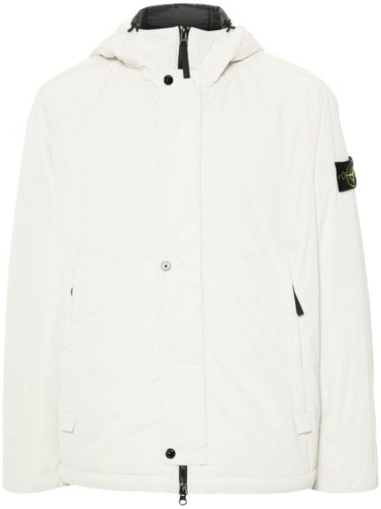 STONE ISLAND GIUBBOTTO BIANCO