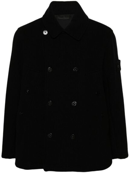 STONE ISLAND CAPPOTTO NERO