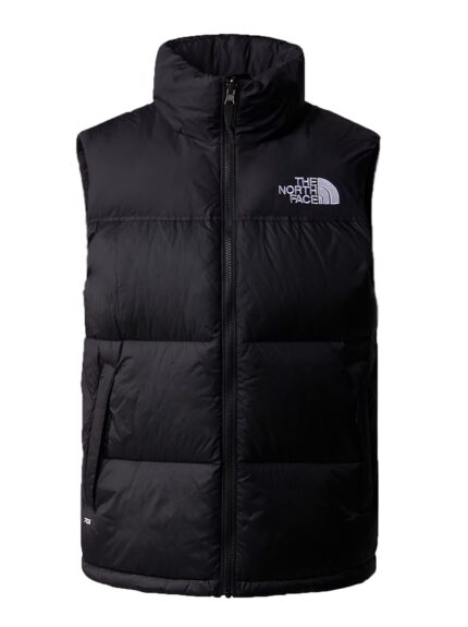 THE NORTH FACE GIUBBOTTO NERO SMANICATO