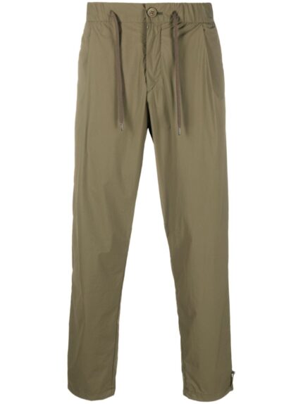 HERNO PANTALONI VERDE MILITARE