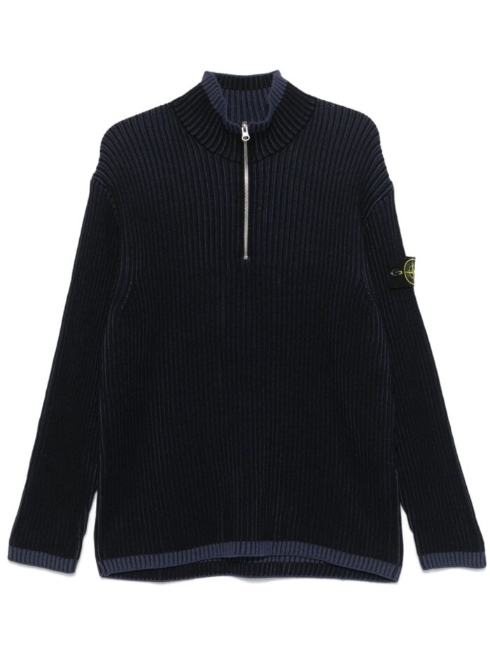 STONE ISLAND MAGLIA BLU