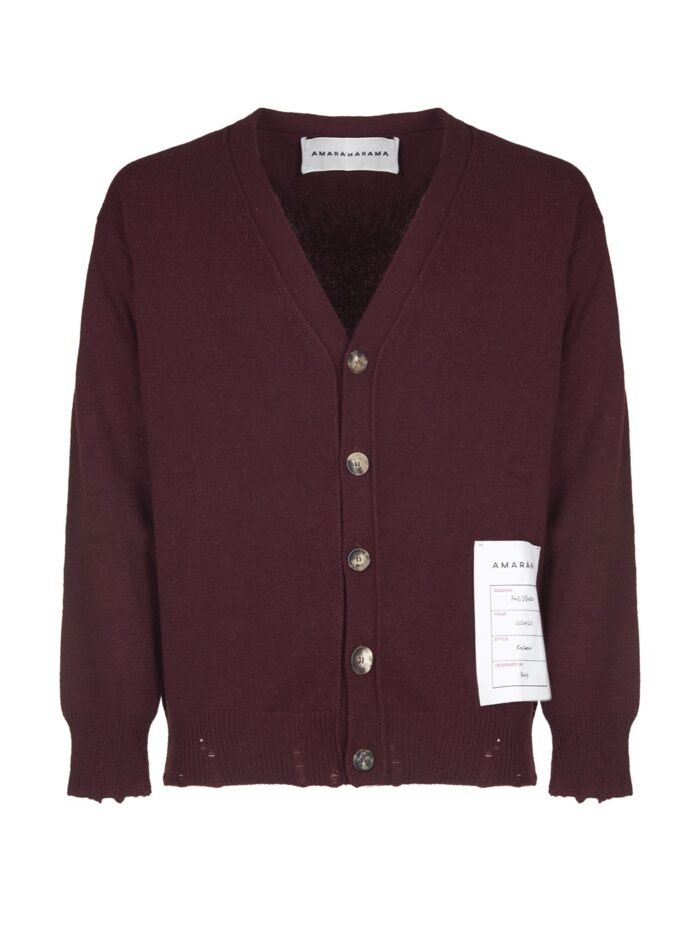 AMARANTO CARDIGAN BORGOGNA