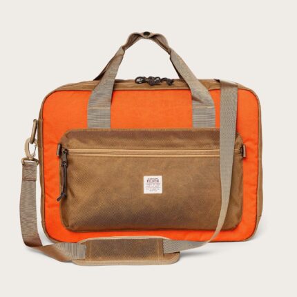 FILSON BORSA ARANCIO E MARRONE