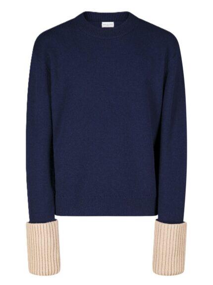 DRIES VAN NOTEN MAGLIA BLU