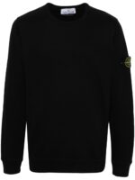 STONE ISLAND FELPA NERO