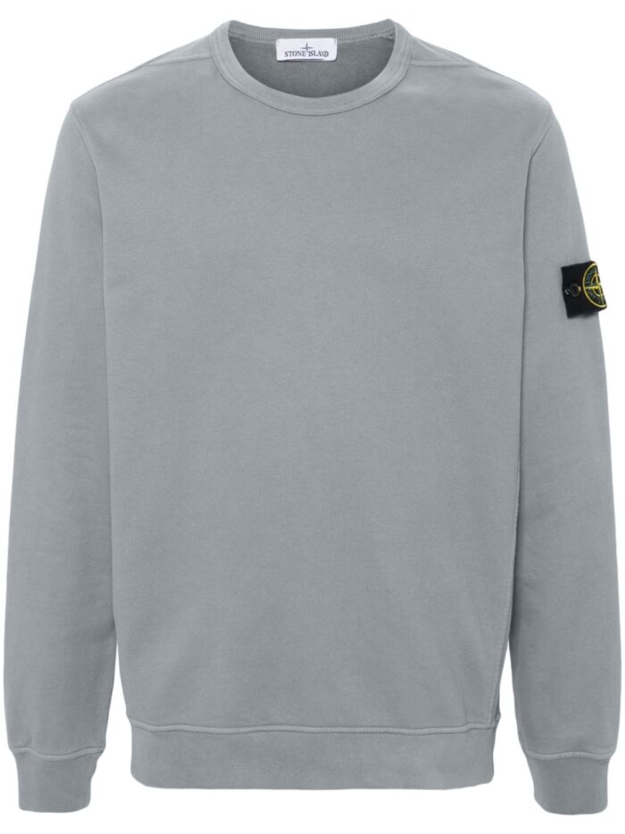 STONE ISLAND FELPA GRIGIO