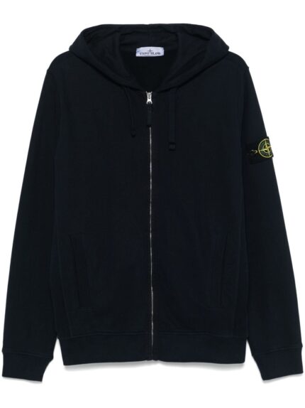 STONE ISLAND FELPA BLU