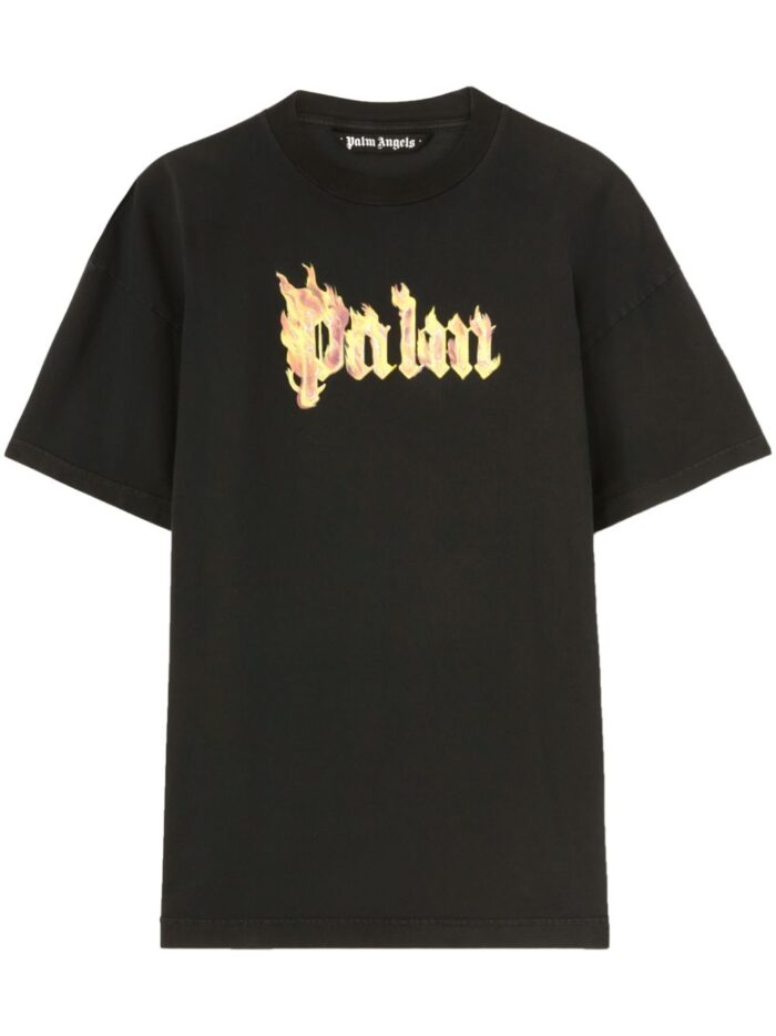 PALM ANGELS T-SHIRT NERO