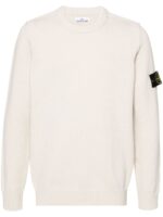 STONE ISLAND MAGLIA AVORIO