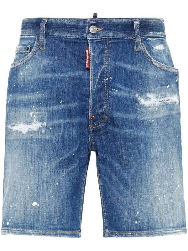 DSQUARED2 SHORTS BLU