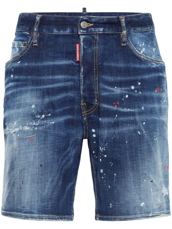 DSQUARED2 SHORTS BLU
