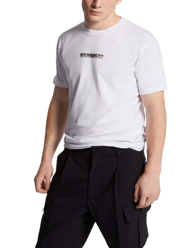 DSQUARED2 T-SHIRT BIANCO