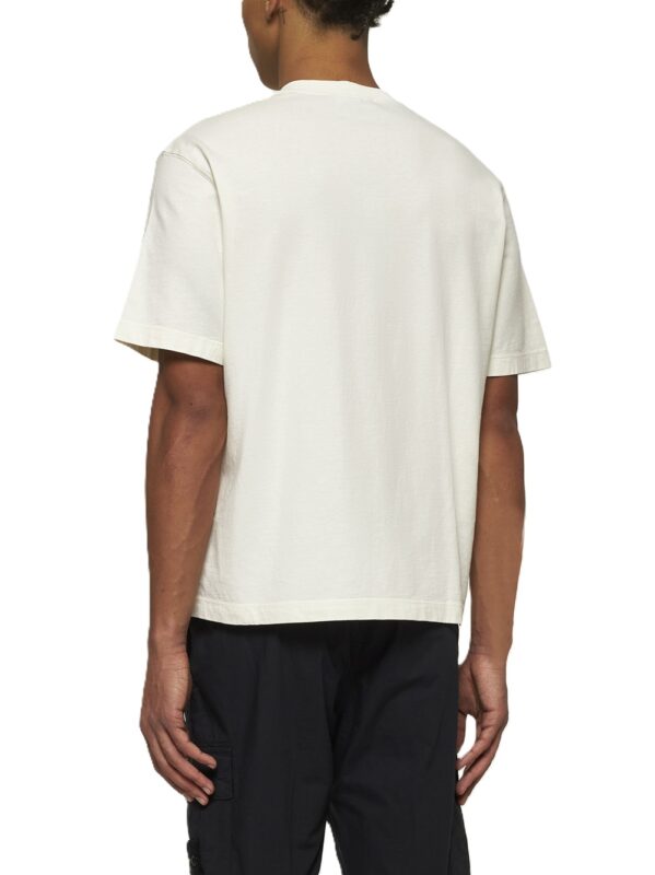 STONE ISLAND T-SHIRT  AVORIO