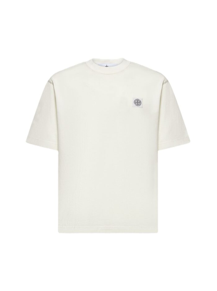 STONE ISLAND T-SHIRT  AVORIO