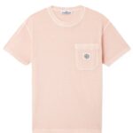 STONE ISLAND T-SHIRT ROSA