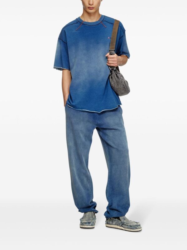 DIESEL T-SHIRT BLU DENIM