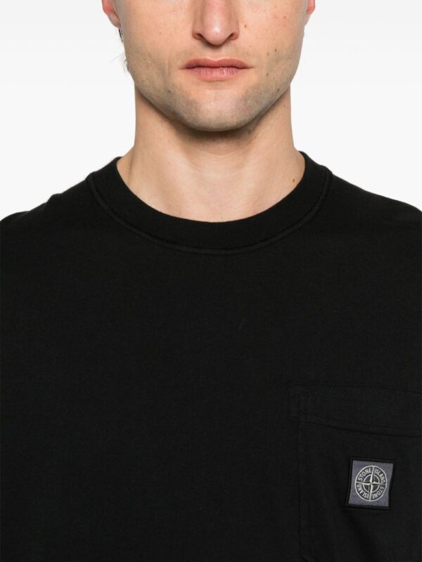 STONE ISLAND T-SHIRT NERO