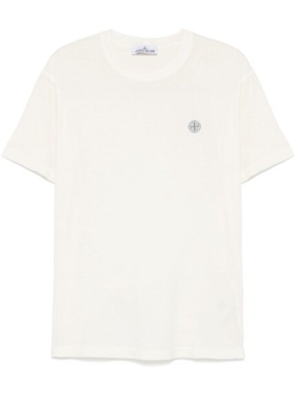 STONE ISLAND T-SHIRT BIANCO