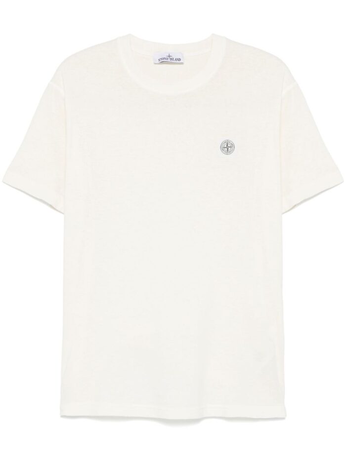 STONE ISLAND T-SHIRT BIANCO