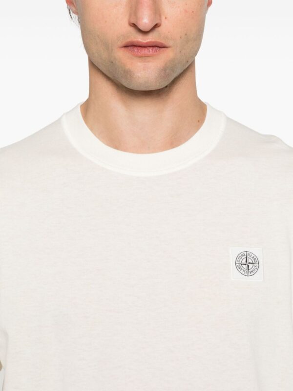 STONE ISLAND T-SHIRT BIANCO