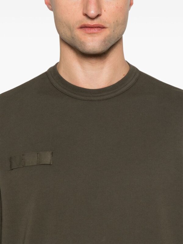 STONE ISLAND FELPA VERDE TERRA