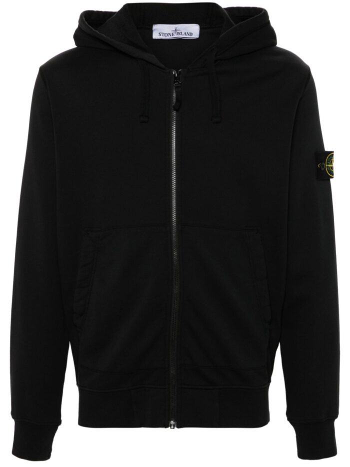 STONE ISLAND FELPA NERO