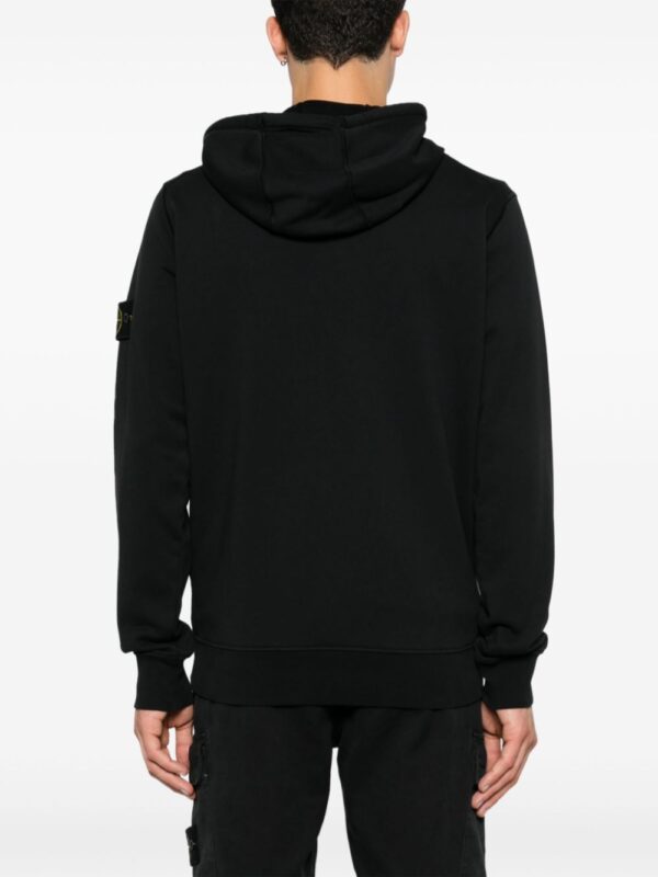 STONE ISLAND FELPA NERO