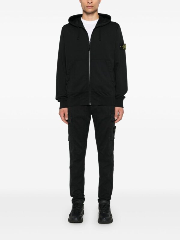 STONE ISLAND FELPA NERO
