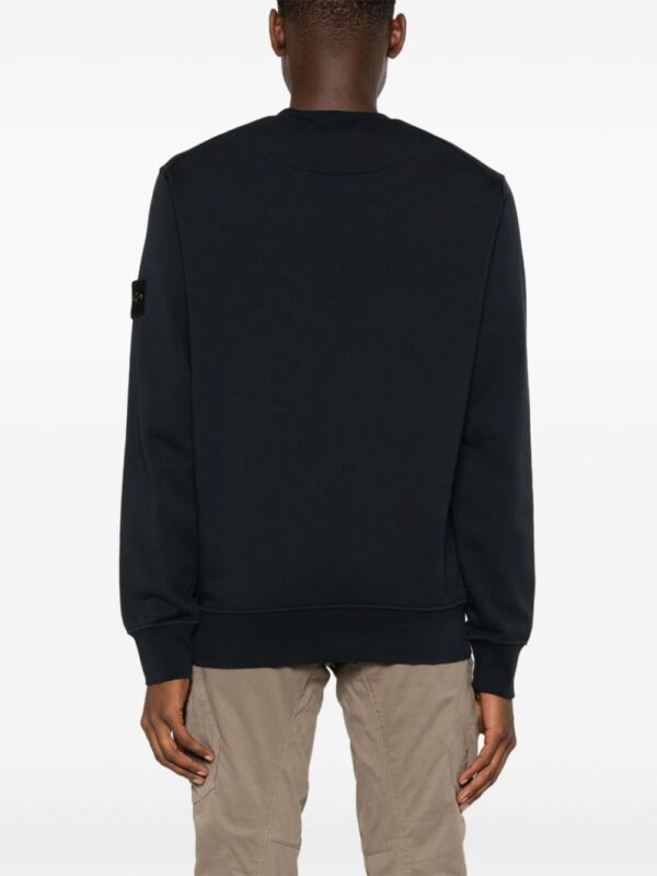 STONE ISLAND FELPA BLU