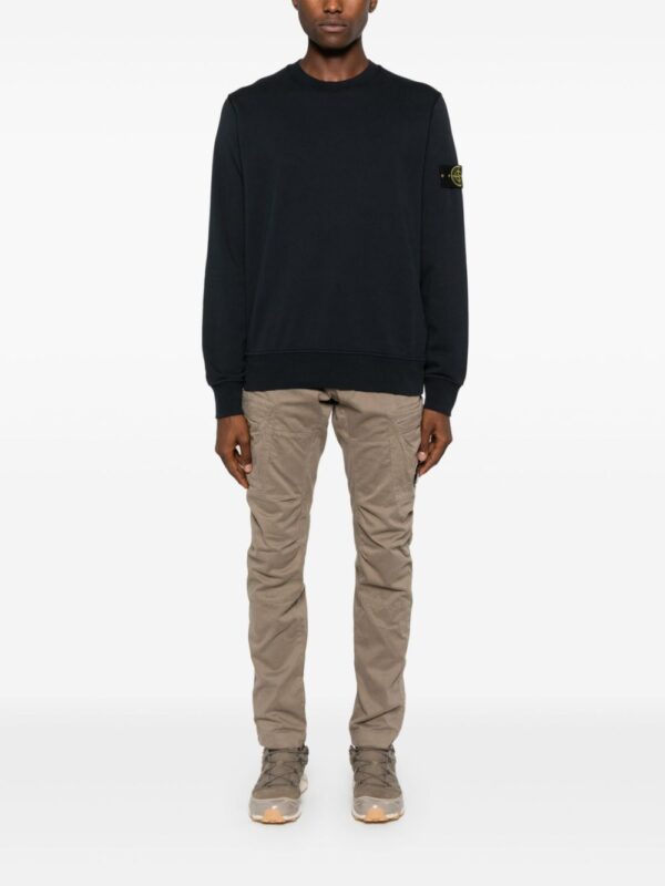 STONE ISLAND FELPA BLU