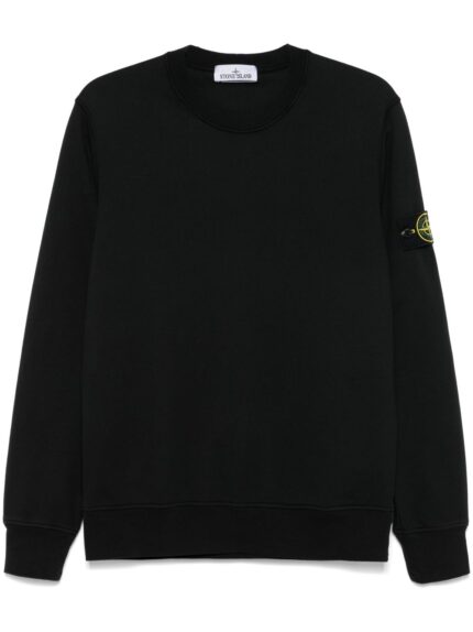 STONE ISLAND FELPA NERO