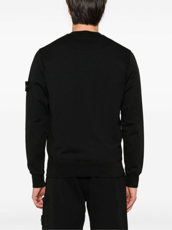 STONE ISLAND FELPA NERO