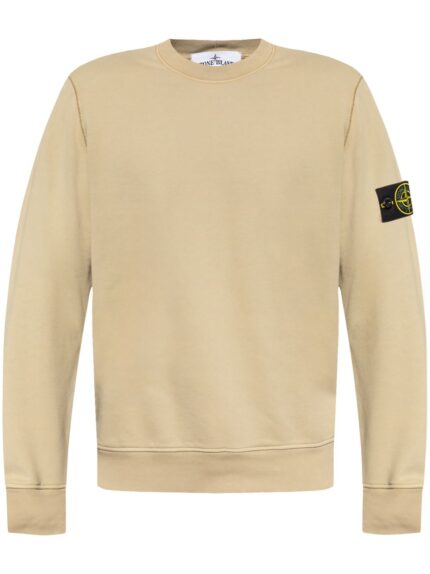 STONE ISLAND FELPA SENAPE