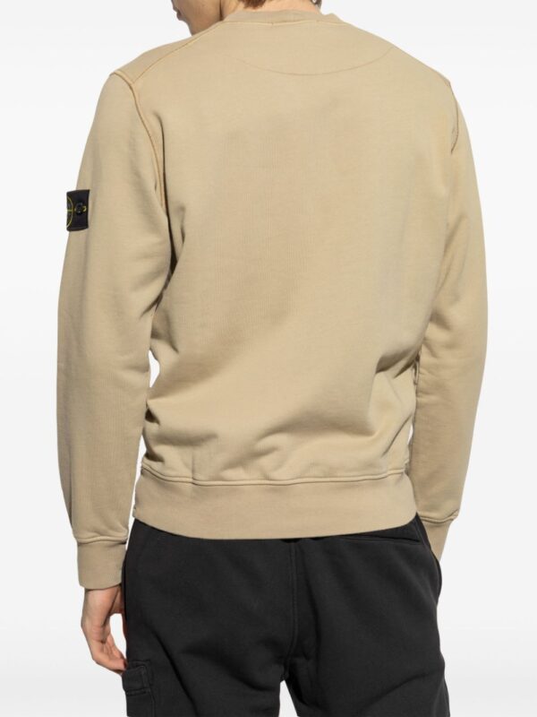 STONE ISLAND FELPA SENAPE