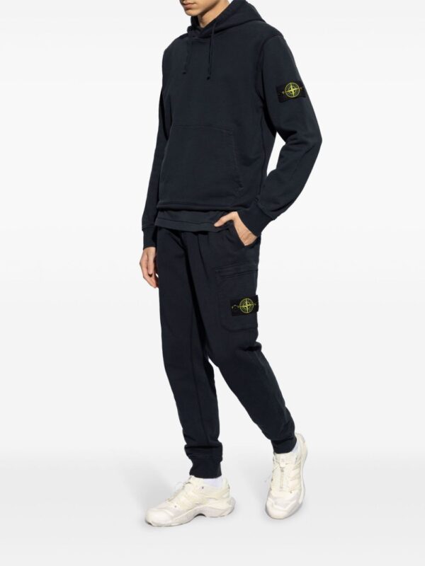 STONE ISLAND FELPA BLU