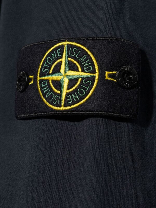 STONE ISLAND FELPA BLU