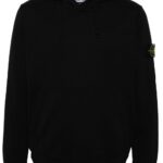 STONE ISLAND FELPA NERO