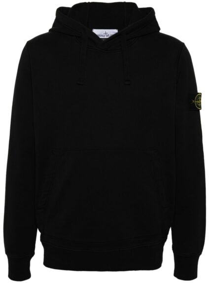 STONE ISLAND FELPA NERO